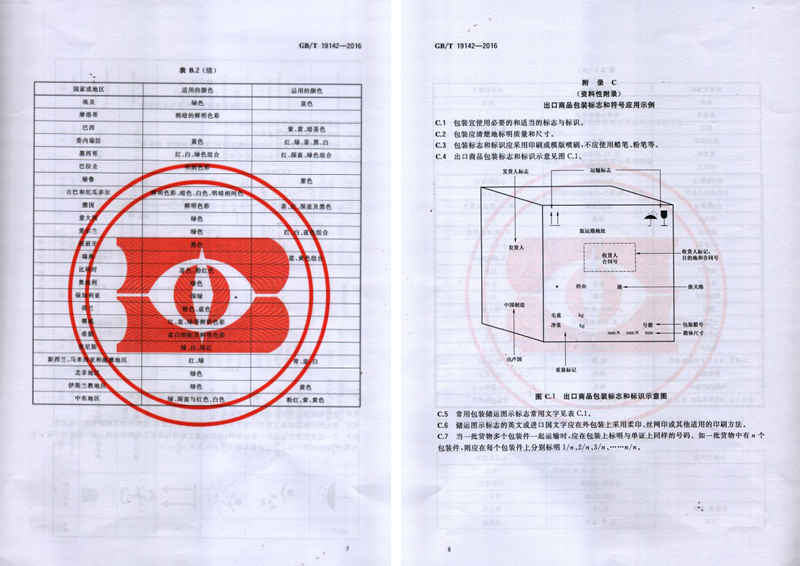 军兴溢美成为出口商品包装通则国家标准的起草单位之一