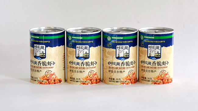 香脆虾纸罐包装 香脆虾纸罐包装