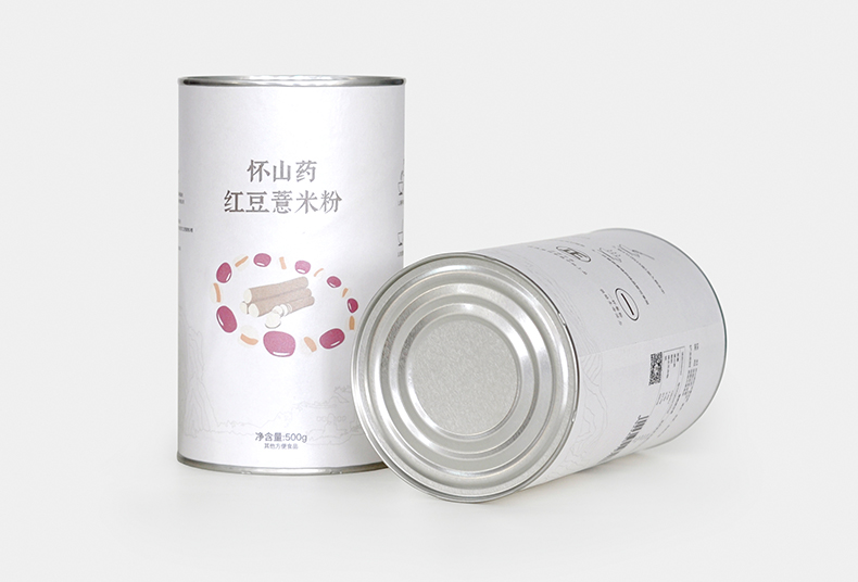 红豆薏米粉纸罐