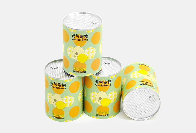 宠物食品纸筒定制