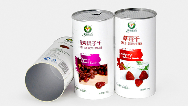 干果食品纸筒