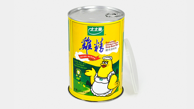 鸡精纸罐包装