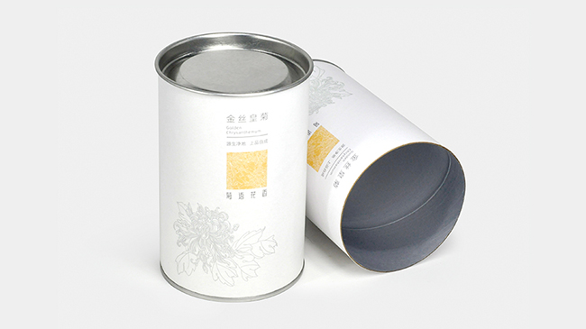 圆筒礼品纸罐包装