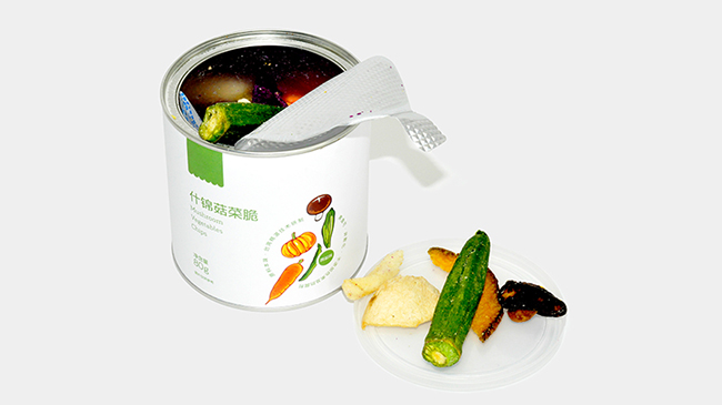 冻干蔬菜纸罐