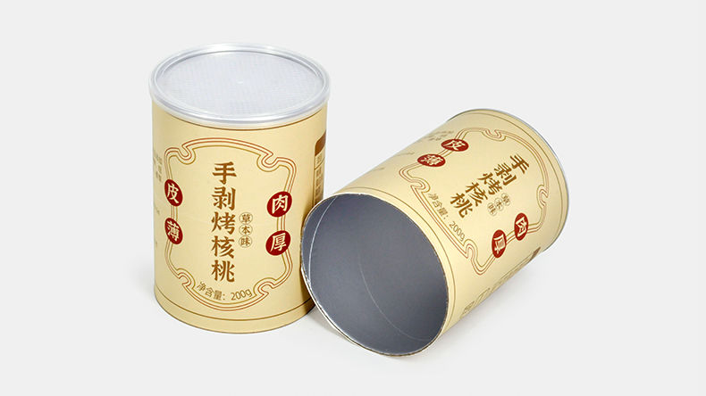 坚果纸罐包装