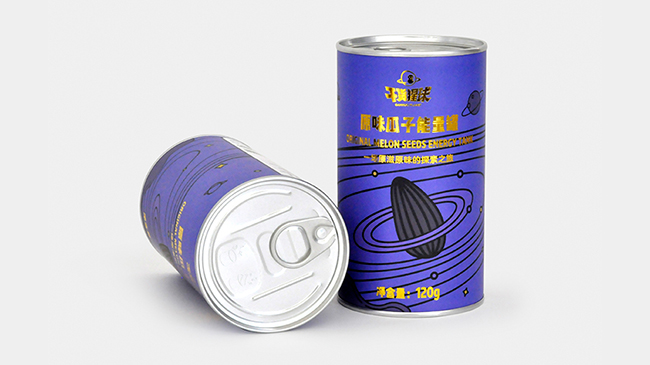 坚果纸罐包装