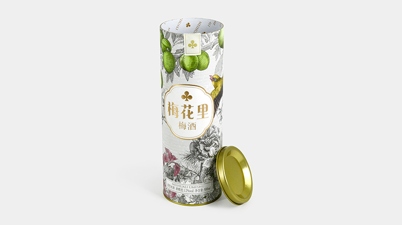 圆筒酒盒包装定制
