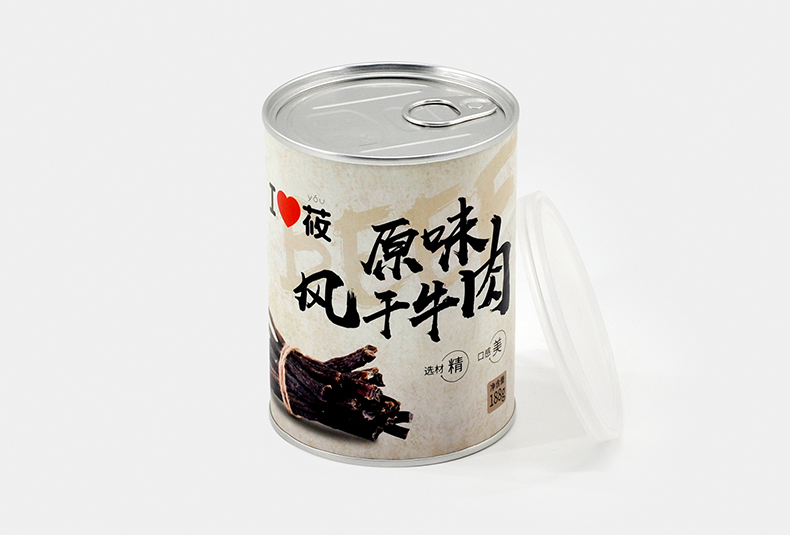 易拉盖纸罐包装定制