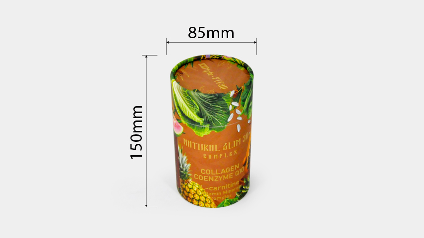 固体饮粉纸罐包装 固体饮粉纸罐包装