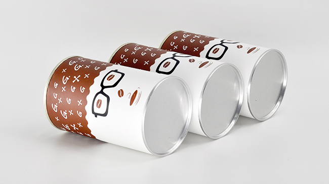 咖啡豆食品纸罐