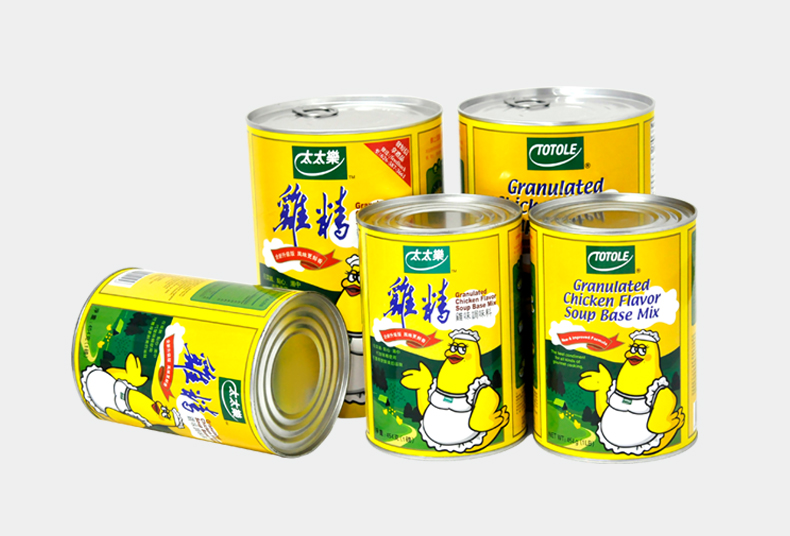 太太乐鸡精纸罐