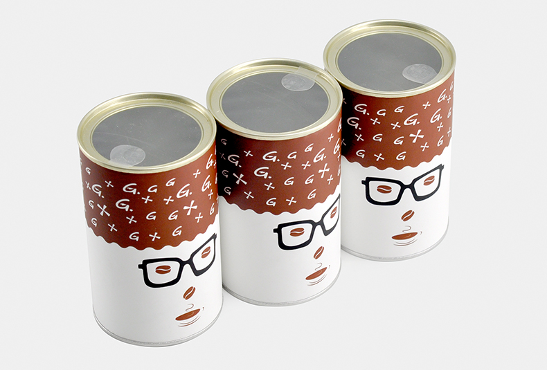 咖啡豆密封纸罐