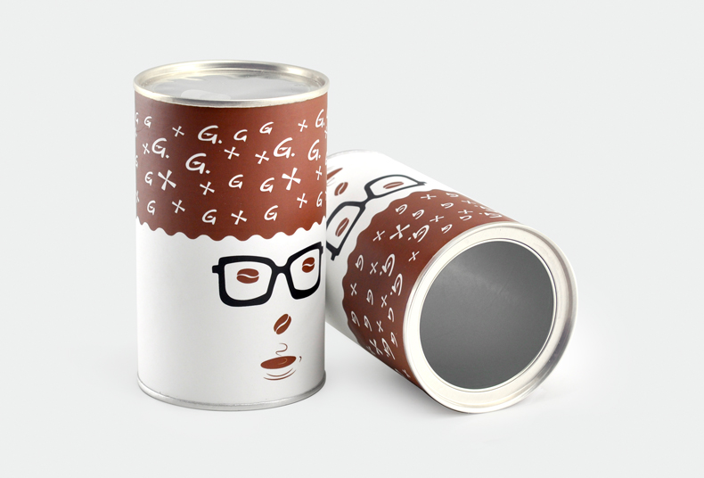 咖啡豆密封纸罐