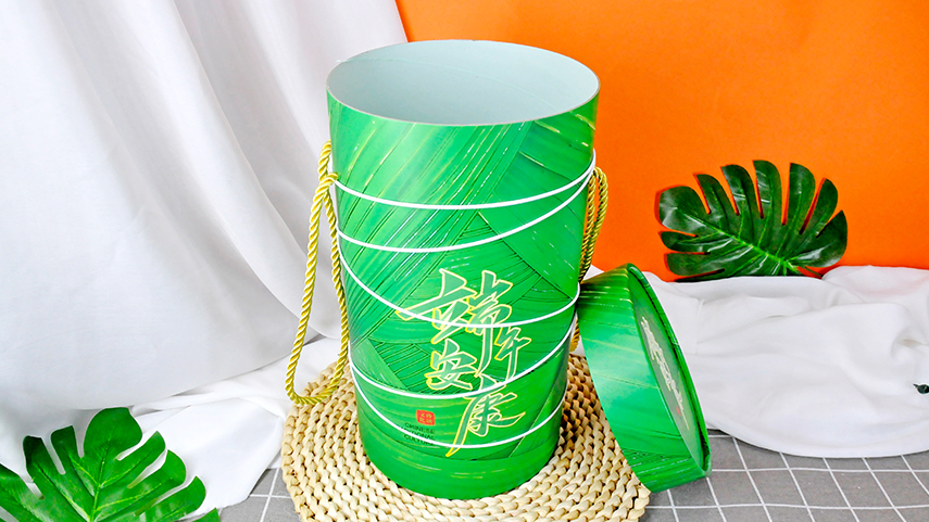 圆形抱抱桶礼盒包装