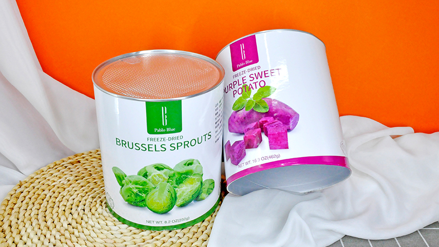 蔬菜干纸罐包装